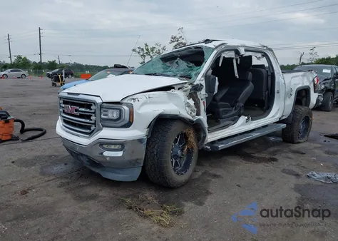 2016 GMC Sierra 1500 Slt z USA, uszkodzony, nr VIN 3GTU2NEC7GG178652